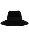 Virginie Wool Felt Fedora Black - MAISON MICHEL PARIS - BALAAN 2