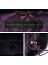 D15OA 752 P32 2690 Women's Purple Mink Coat - ERMANNO SCERVINO - BALAAN 6