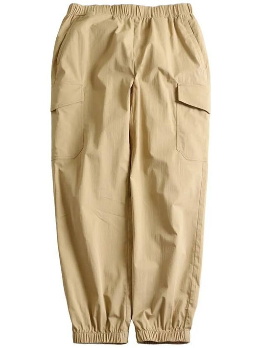 Cotton Nylon Cargo Long Pants Beige - OFFGRID - BALAAN 2