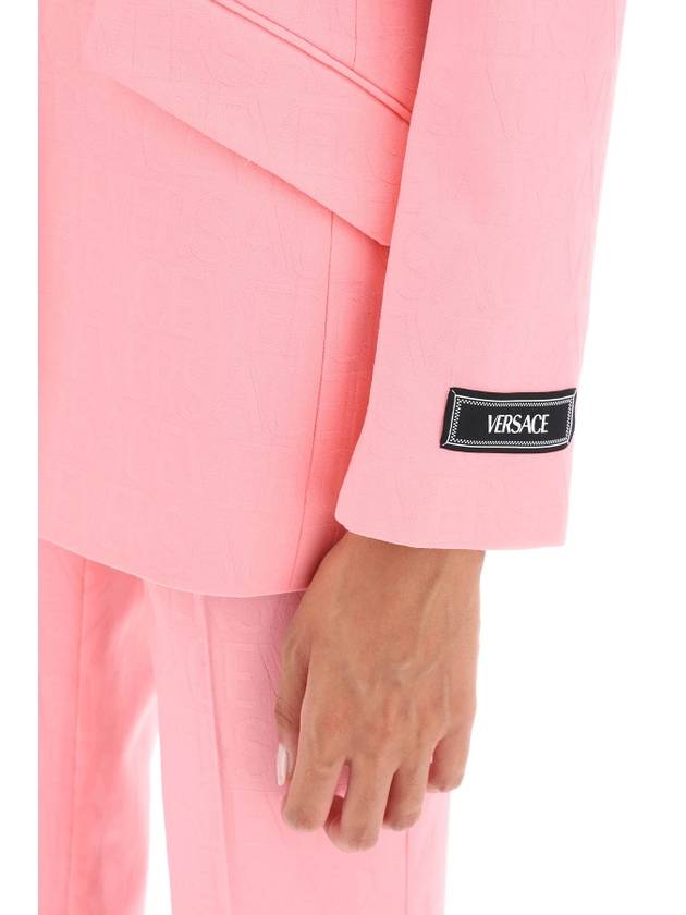 Suit Jacket 10090951A081981PN50 Pink - VERSACE - BALAAN 5