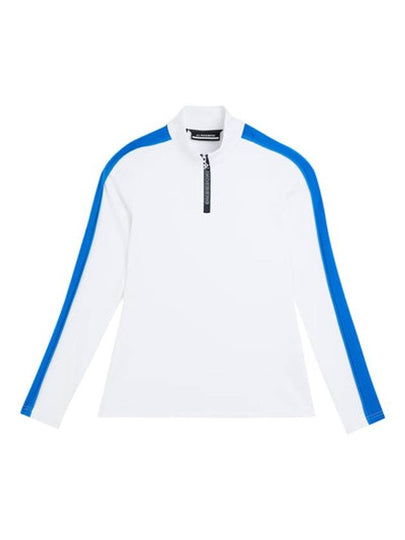 Kora Mid Layer Long Sleeve T-Shirt White - J.LINDEBERG - BALAAN 2