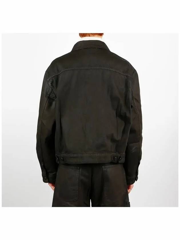 Boxy Trucker Jacket Brown - LEMAIRE - BALAAN 5