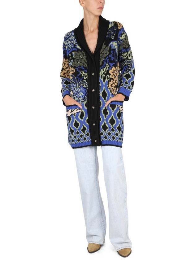 jacquard knit coat 1375391420001 B0040193504 - ETRO - BALAAN 3