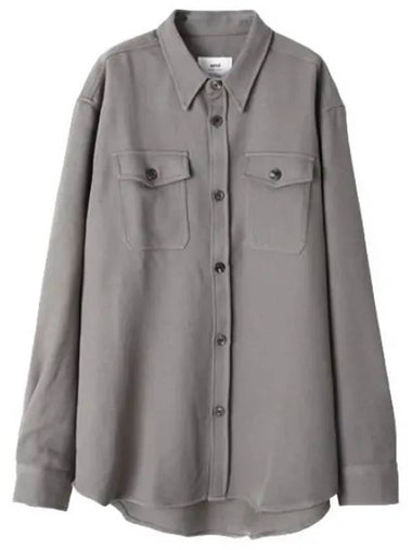 chest pocket overshirt - AMI - BALAAN 1