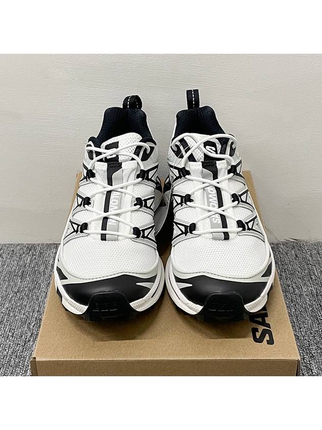 XT-6 Expanse Low Top Sneakers White Metal Black - SALOMON - BALAAN 4