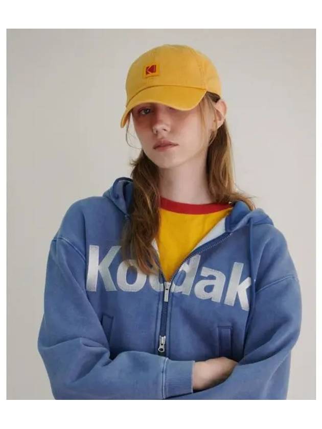 KODAK Square Logo Relax Fit Ball Cap YELLOW - KODO - BALAAN 1