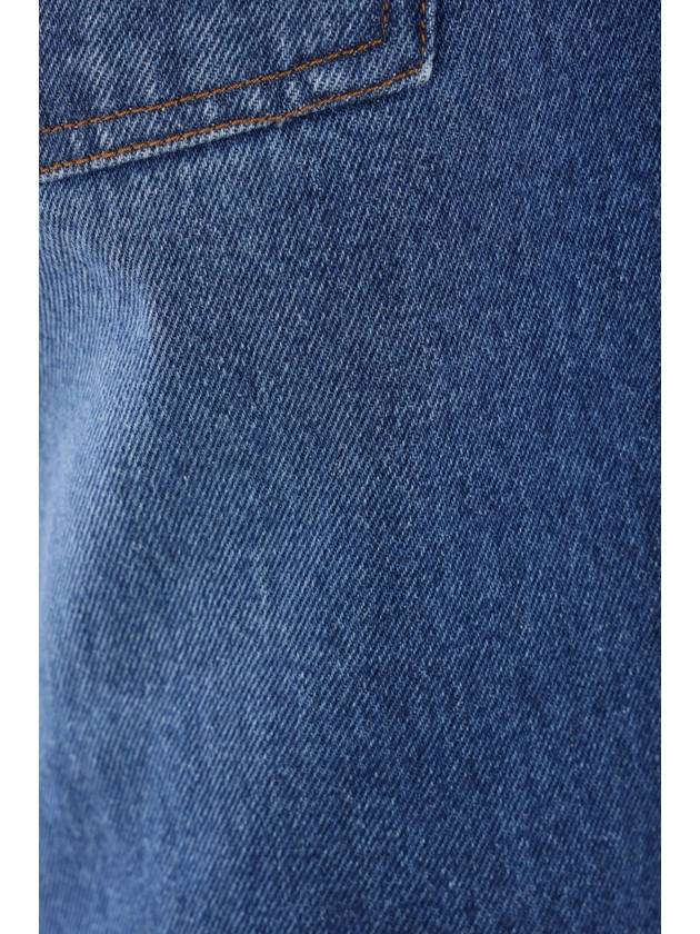 Classic Fit Denim Jeans Vintage Blue - AMI - BALAAN 4