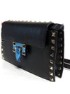 Rockstud Mini Cross Bag Black - VALENTINO - BALAAN 5