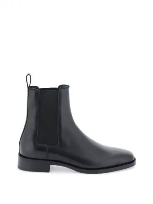 Black leather Chelsea boots 271013 - THE ROW - BALAAN 1