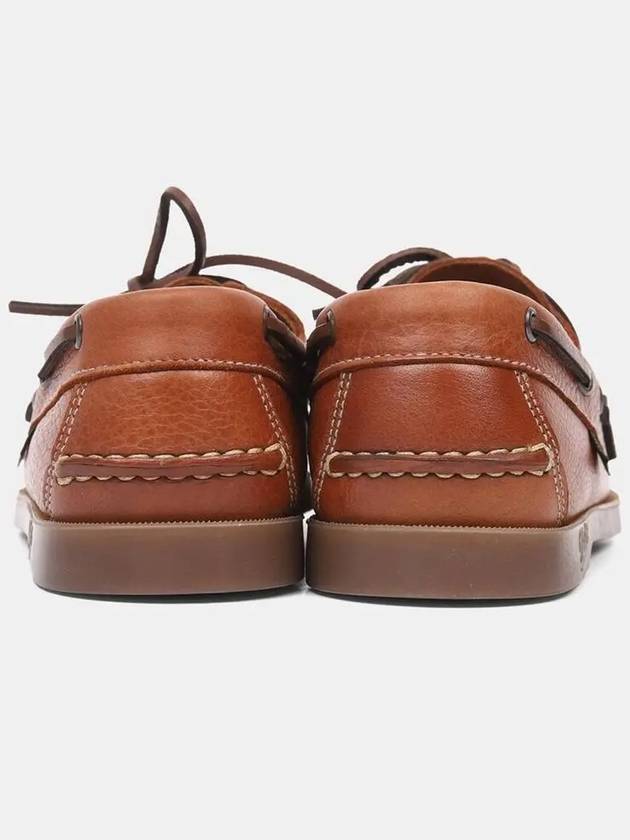 Barth Leather Boat Loafers Brown - PARABOOT - BALAAN 5