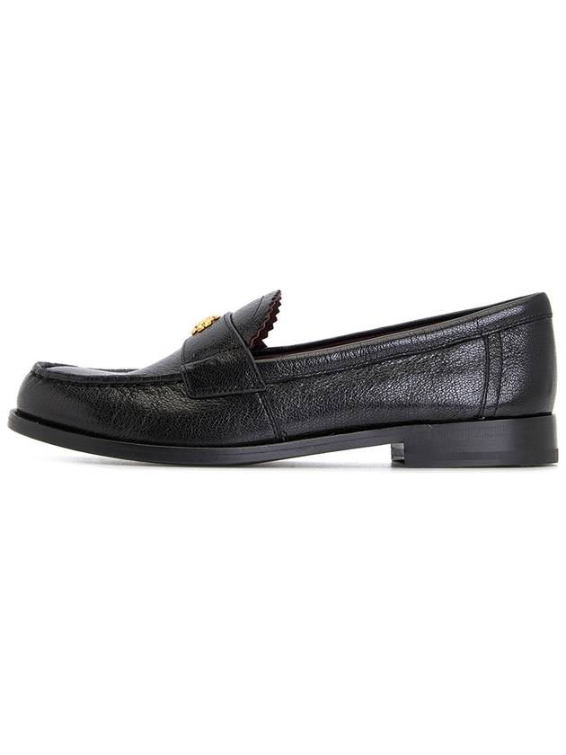 Logo Plaque Perry Loafers Black - TORY BURCH - BALAAN 5