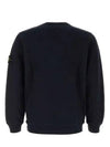 Wappen Patch Crew Neck Cotton Sweatshirt Navy - STONE ISLAND - BALAAN 4