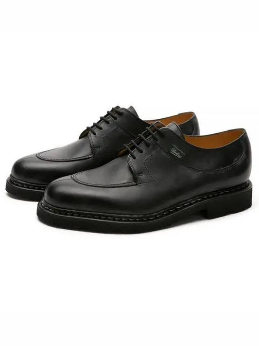 Avignon Griff Noire Lis Noir Derby Shoes - PARABOOT - BALAAN 2