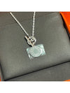 Clou de Selle Amulette Sterling Pendant Necklace Silver - HERMES - BALAAN 7