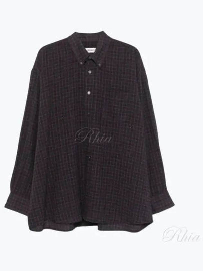 Borrowed BD Long Sleeve Shirt  Purple - OUR LEGACY - BALAAN 2