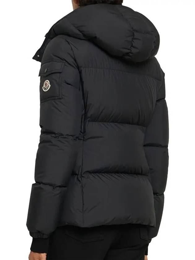 Purmine Fourmines short down padding black - MONCLER - BALAAN 5