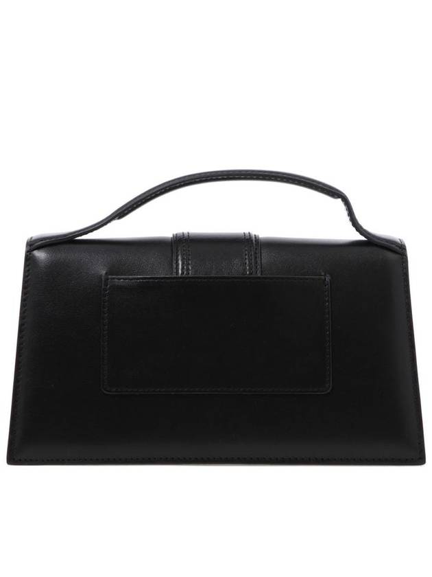 Le Grand Bambino Leather Tote Bag Black - JACQUEMUS - BALAAN 3