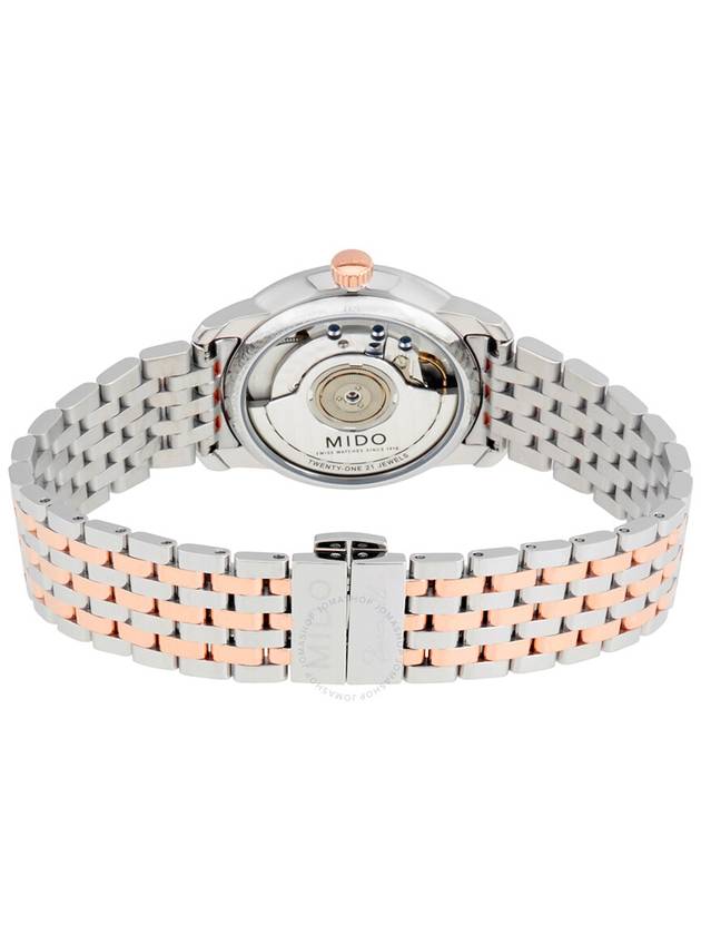 Mido Baroncelli III Automatic Silver Dial Ladies Watch M0272072201000 - MIDO - BALAAN 3