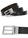Men's Astory Calfskin Leather Belt Black - BALLY - BALAAN 3