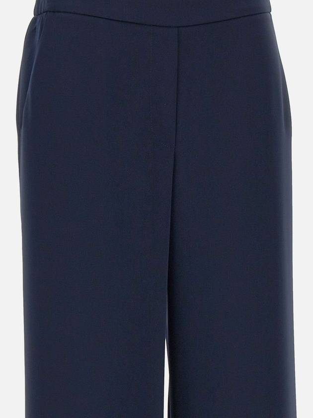 Blu Pants With Elasticised Waist In Tech Fabric Woman - P.A.R.O.S.H. - BALAAN 4