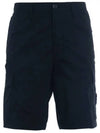 Cargo Bermuda Shorts Navy - STONE ISLAND - BALAAN 2