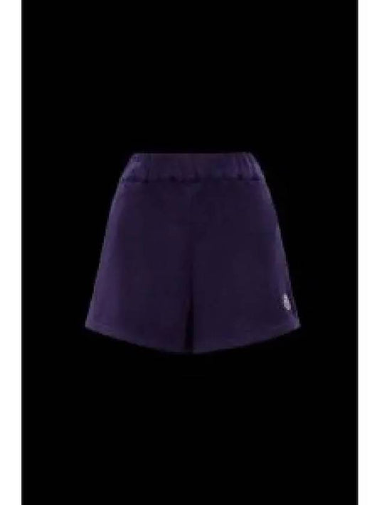 Terrycloth shorts pants navy I10938H00022596LS778 1013036 - MONCLER - BALAAN 1