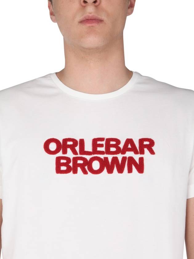 "SAMMY OB TOWELLING" T-SHIRT - ORLEBAR BROWN - BALAAN 4