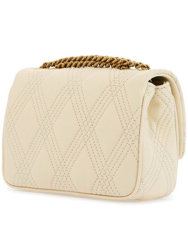 small shoulder bag in leather with golden chain butter white - VALENTINO - BALAAN 2