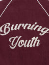 PIPED BLOUSON JACKET CORDUROY BURGUNDY - ROLLING STUDIOS - BALAAN 7