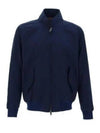 G9 Classic Original Harrington Zip-Up Jacket Navy - BARACUTA - BALAAN 2