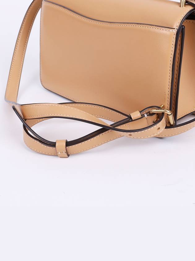 C gold logo beige bandit shoulder bag - COACH - BALAAN 7