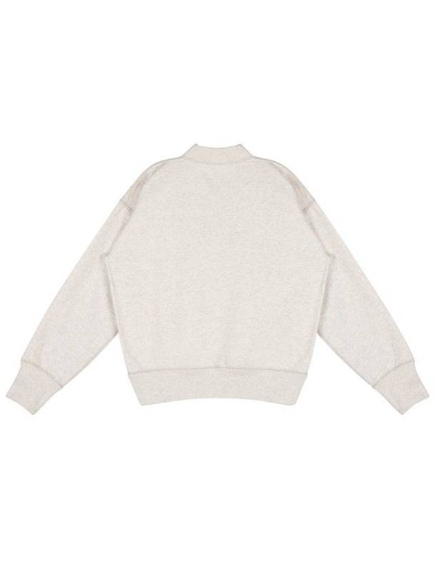 Moby Logo High Neck Sweatshirt Ecru - ISABEL MARANT ETOILE - BALAAN 2