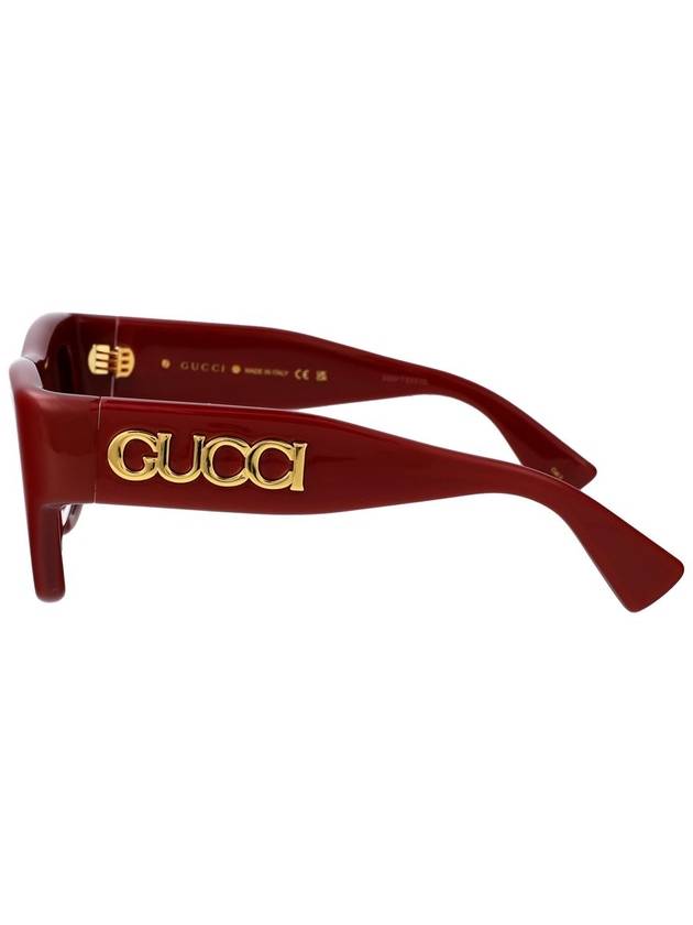 24SS Sunglasses 00 538194731 GG1772S 003 BURGUNDY - GUCCI - BALAAN 5