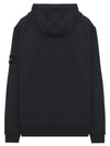 Wappen Patch Classic Fleece Hoodie Black - STONE ISLAND - BALAAN 3