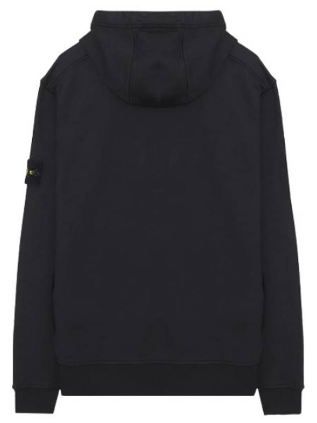 Wappen Patch Classic Fleece Hoodie Black - STONE ISLAND - BALAAN 3