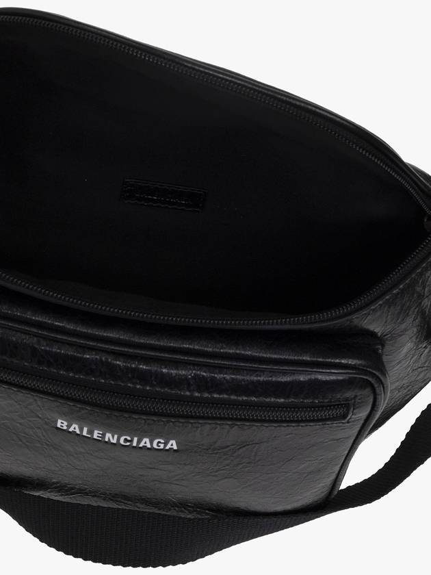 Balenciaga ‘Explorer’ Belt Bag, Men's, Black - BALENCIAGA - BALAAN 5