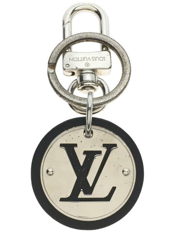 LV Cut Circle Key Holder Silver - LOUIS VUITTON - BALAAN.