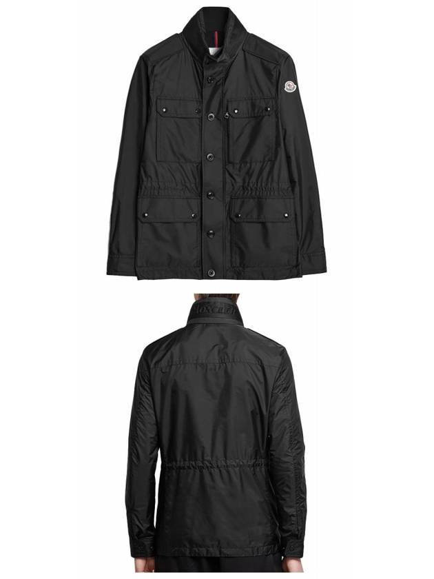 Lez Rain Jacket Black - MONCLER - BALAAN 5