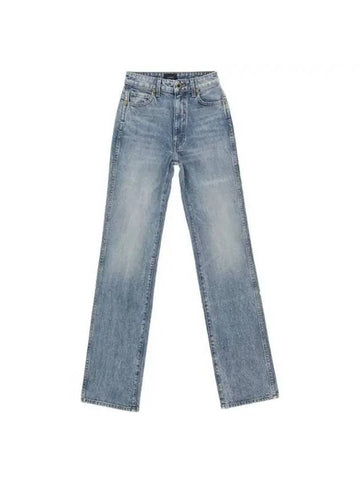 Women's Daniel Stretch Straight Jeans Blythe - KHAITE - BALAAN 1