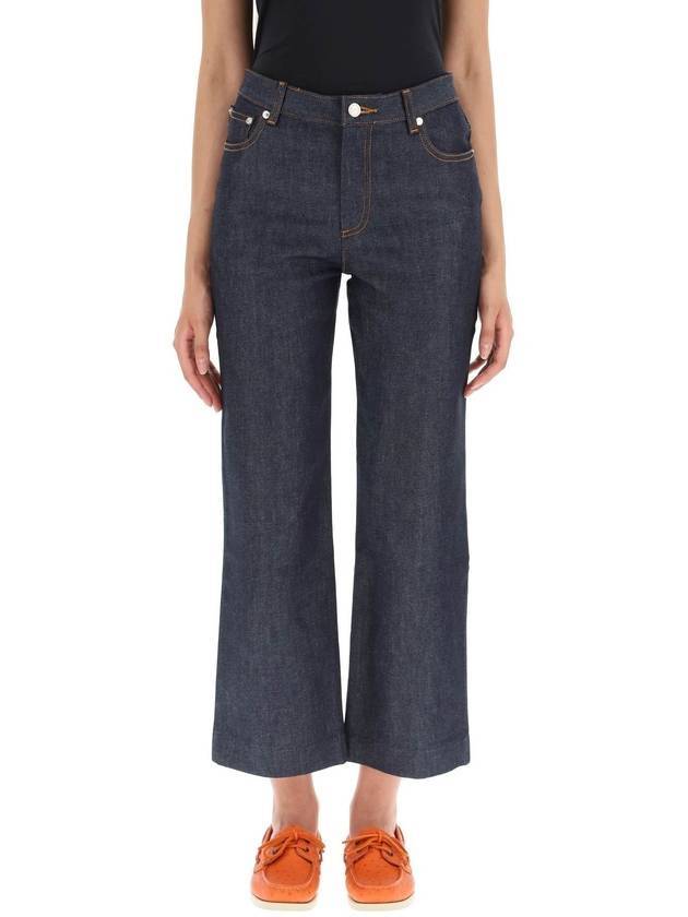 Women's Sailor Stretch Denim Jeans - A.P.C. - BALAAN 3