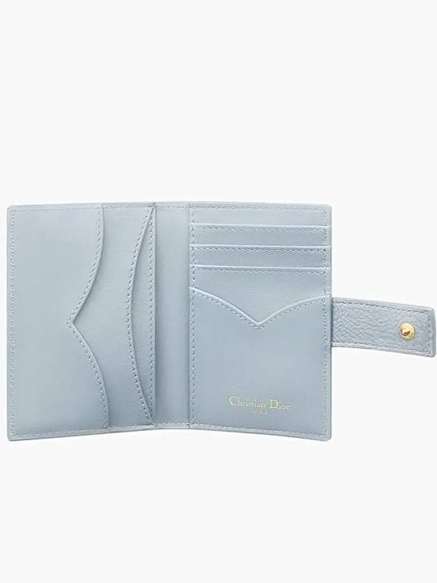 Cargo Vertical Calfskin Card Wallet Cloud Blue - DIOR - BALAAN 5