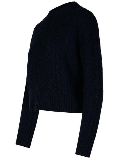 Fabiana Filippi Blue Wool Blend Sweater - FABIANA FILIPPI - BALAAN 2