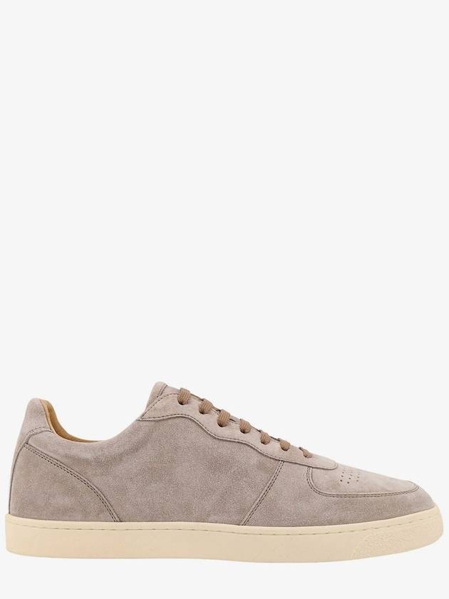 Suede Low Top Sneakers Brown - BRUNELLO CUCINELLI - BALAAN 2