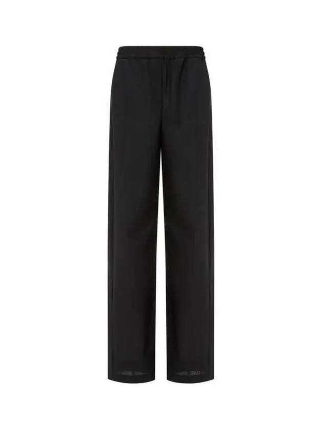 PS Women s Shooting Wide Banding Pants Black 270531 - PAUL SMITH - BALAAN 1