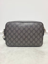 Gray Black Ophidia GG Supreme Cross Bag - GUCCI - BALAAN 6