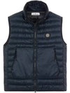 Wappen Patch Ripstone Nylon Padding Vest Navy - STONE ISLAND - BALAAN 2