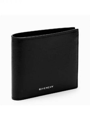 Logo 4G embossed leather half wallet - GIVENCHY - BALAAN 1