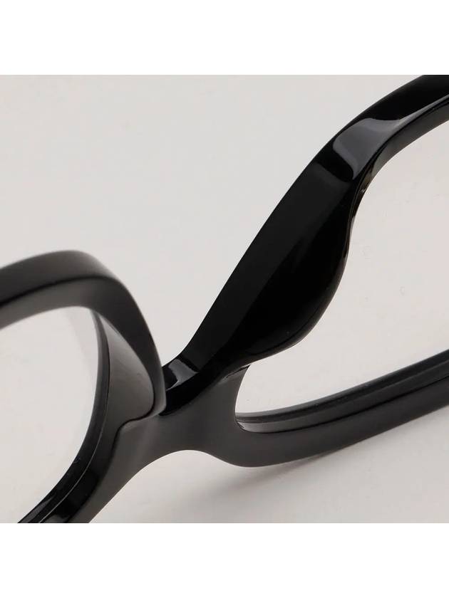 Glasses frame CL50100I 001 overfit black square horn - CELINE - BALAAN 6