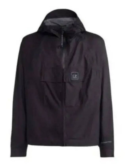 Metropolis Series Pertex Bloom Hooded Jacket Black - CP COMPANY - BALAAN 2