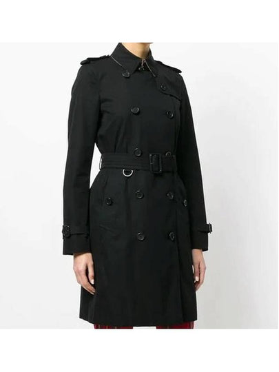 Burberry Ladies Kensington Long Trench Coat Brand Size 4 US Size 2 - BURBERRY - BALAAN 2